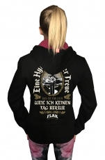 Druck18 Premium - Frauen Kapuzenjacke - Flak