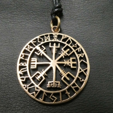 Halskette - Vegvisir - Bronze