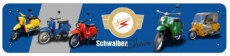 Blechschild - Schwalbe - XXL Version - S129