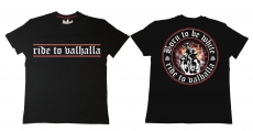 Premium Shirt - Born to be white - ride to valhalla - schwarz