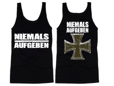 Muskelshirt/Tank Top - Niemals Aufgeben - Motiv 2