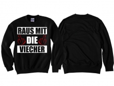 Pullover - Raus mit die Viecher