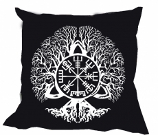 Kissen - Aryan Valkyrie - Vegvisir - Motiv 2