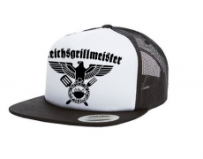 Cap Reichsgrillmeister - 3-Tone - schwarz - Trucker Cap