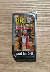 Feuerzeug - SM - Bier ist billiger als Benzin