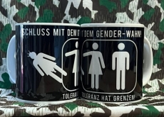 Tasse - Schluß mit dem Genderwahn - Toleranz hat Grenzen