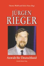 Buch - Jürgen Rieger - von Thomas Wulff / Detlev Rose