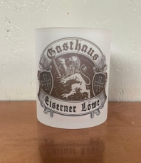 Glas Tasse - Gasthaus Eiserner Löwe