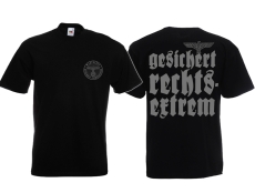 Frauen T-Shirt - Gesichert Rechtsextrem - Motiv 2