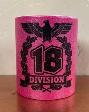 Glitzer Tasse - purple - Division 18