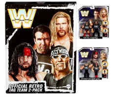 WWE - Mattel Elite Ringside Exclusive - nWo Retro Set - 4 Figuren +++EINZELSTÜCK+++