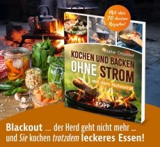 Buch - Kochen und backen ohne Strom mit dem Notvorrat