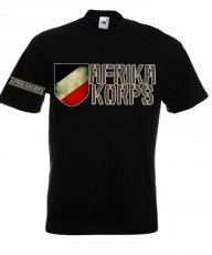 Frauen T-Shirt - Afrika Korps - schwarz - Motiv 3