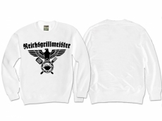 Pullover - Reichsgrillmeister - weiß