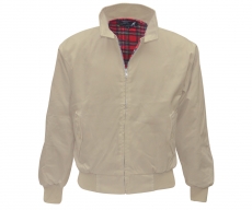 Harrington Jacke - unbedruckt - beige