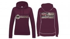 Frauen College Hoodie - Deutschland wird wieder auferstehen - burgundy