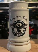 Bierkrug mit Goldlinien - Deutsches Reich - Motiv 1