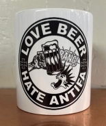 Tasse - Love Beer Hate Antifa