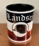 Tasse - schwarz - Landser - In treue Fest