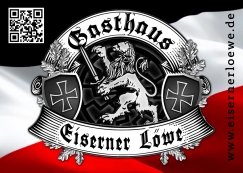 Gasthaus Eiserner Löwe - Aufkleber Paket 100 Stück