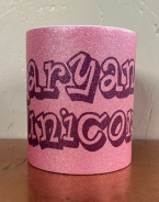 Glitzer Tasse - pink - Aryan Unicorn