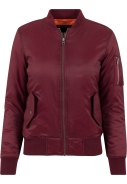 Frauen - Bomberjacke - burgundy