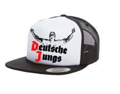 Cap Kategorie C - Deutsche Jungs - KC - 3-Tone - schwarz - Trucker Cap