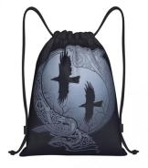 Rucksack mit Kordelzug - Hugin & Munin