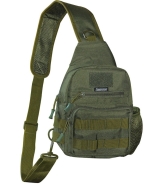 Schultertasche - Action Sling Bag - oliv